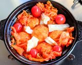 韓国風明石焼き&チーズトッポギ風作り方4写真