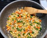 余り野菜とミックスベジの炒飯＊vegan作り方6写真