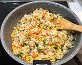 余り野菜とミックスベジの炒飯＊vegan作り方8写真
