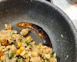 余り野菜とミックスベジの炒飯＊vegan作り方10写真