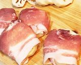 レンコンの肉巻き(チーズ入り)作り方3写真