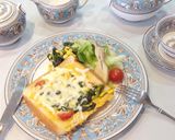 食パンで簡単ほうれん草キッシュ作り方5写真