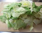カニカマとキャベツのレンジ蒸し作り方1写真