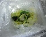 カニカマとキャベツのレンジ蒸し作り方4写真