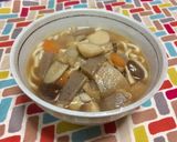 超簡単☆本格！醤油仕立てのけんちんうどん作り方14写真