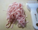 ギョニソとキャベツのレンジ蒸し作り方2写真