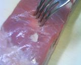 豚ばら肉の焼豚作り方1写真