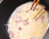 もちもちファルファッレのカルボナーラ◎作り方5写真