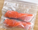 下味冷凍☆鮭の白だし☆作り方2写真