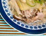 水から煮るキノコ達☆白菜&豚バラ塩スープ作り方11写真