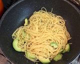 アボカドと明太子のスパゲティ作り方4写真