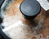 フライパンDE一人すき焼き肉＆おじや♪作り方10写真