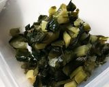 野沢菜卵かけごはんのチーズ焼き作り方1写真