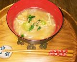 簡単シンプルに❗エノキとワカメの味噌汁☺作り方3写真