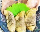 餃子の皮の包み揚げ作り方2写真