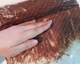 バレンタイン簡単ヌガー風サラミチョコバー作り方6写真