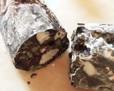 バレンタイン簡単ヌガー風サラミチョコバー作り方8写真