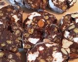 バレンタイン簡単ヌガー風サラミチョコバー作り方9写真