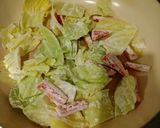 キャベツとパプリカの炒め蒸し！？作り方8写真