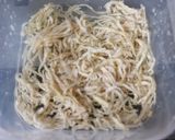 昼夕弁当♪美味♪切干し大根と人参の袋煮作り方1写真