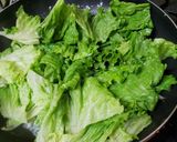 レタスと卵の炒め物作り方2写真