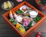 作り置きおかずでおもてなし　春のお重弁当作り方4写真