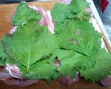 巻き巻き！ 照焼き風しそロール作り方2写真