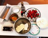 贅沢な苺チーズケーキ作り方1写真