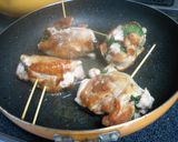 巻き巻き！ 照焼き風しそロール作り方4写真