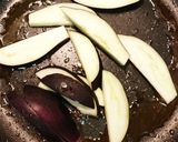牛舞茸巻きのナス重ねチーズ焼き作り方4写真