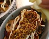 牛舞茸巻きのナス重ねチーズ焼き作り方11写真