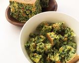 炊飯器で簡単!人参とほうれん草のケーキ作り方4写真