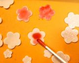 ひなまつり 桃の花 飾り 弁当 餃子の皮作り方3写真