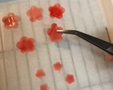 ひなまつり 桃の花 飾り 弁当 餃子の皮作り方4写真