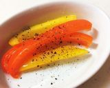 そのままでもアレンジも パプリカピクルス作り方4写真