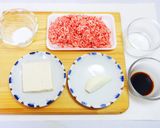 ふんわり肉だんご作り方1写真