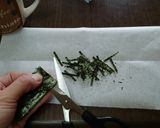 手巻き海苔が余ったら～刻み海苔に大変身♪作り方3写真