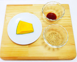 かぼちゃのごま和え作り方1写真
