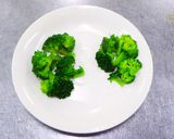 ブロッコリーとベーコンのグラタン風作り方2写真