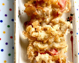 ささ身とえのき・パプリカのかき揚げ天丼作り方1写真