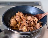 煮込んで簡単【鶏ごぼう（ハニーマスタード作り方7写真