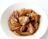 煮込んで簡単【鶏ごぼう（ハニーマスタード作り方8写真