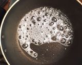 フライパンでべっこう飴作り方2写真