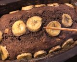 材料4つ★チョコバナナパウンドケーキ作り方7写真