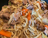 焼きうどん(和風？)作り方2写真