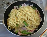 たけのこのガーリックパスタ作り方7写真