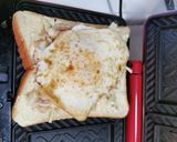 ツナキャベツと目玉焼きのホットサンド作り方3写真