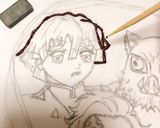バレンタインキャラチョコ痛チョコのコツ作り方3写真