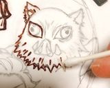 バレンタインキャラチョコ痛チョコのコツ作り方4写真