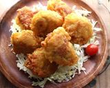 ｍカレー風味のクリスピーチキン作り方8写真